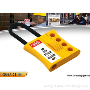 Yellow Nylon Hasp Safety Lock Out Multipurpose